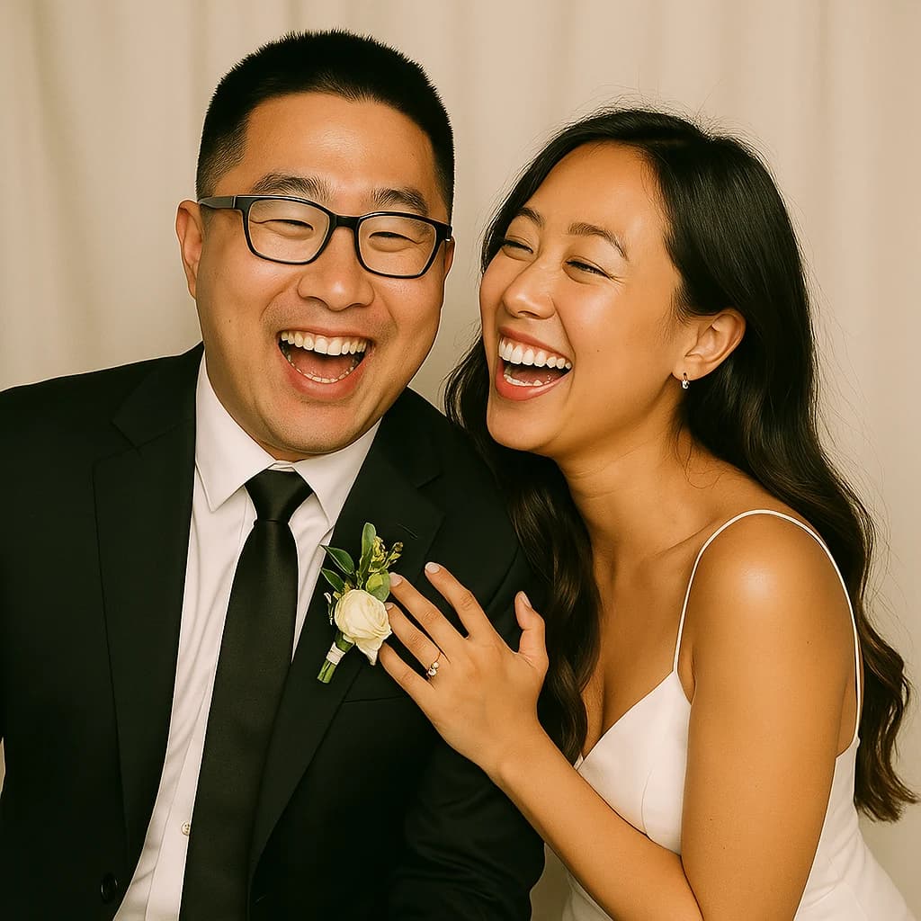 Wedding photobooth experience
