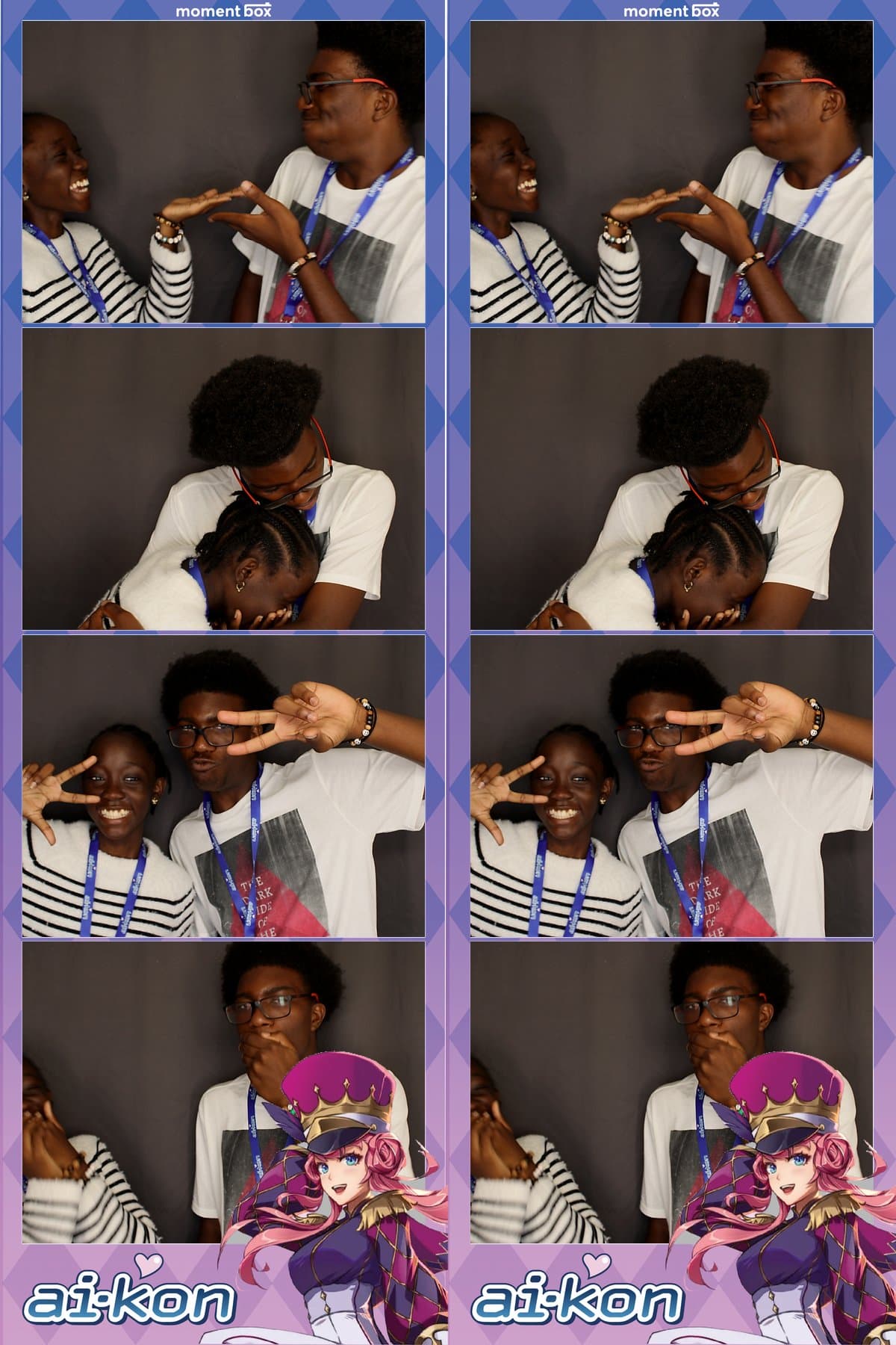 Ai-Kon booth strip from Jul 19, 3:55 p.m.